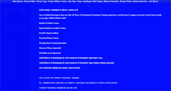 Desktop Screenshot of globalstrongmangym.com